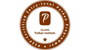PCEP – Certified Entry-Level Python Programmer 19 PCEP–Certified